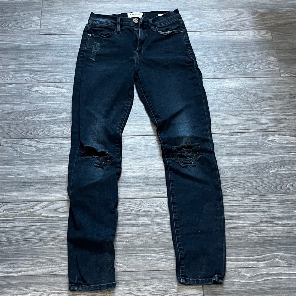 Frame Le High Skinny 25